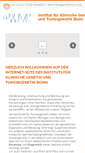 Mobile Screenshot of genetik-bonn.de